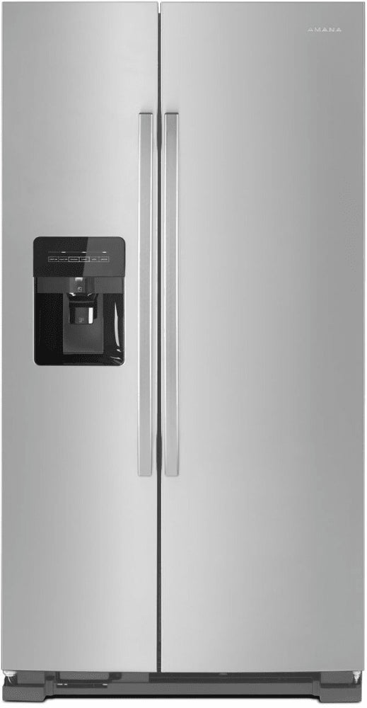 36 Inch Freestanding Side by Side Refrigerator with 24.57 Cu. Ft. Total Capacity - AMANA - ASI2575GRS