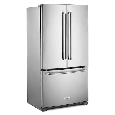 20-cu ft Counter-depth French Door Refrigerator with Ice Maker - KITCHENAID - KRFC300ESS04