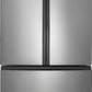 20.9 Cu. Ft. French Door Counter-Depth Refrigerator - Stainless steel - INSIGNIA - NS-RFD21CISS0