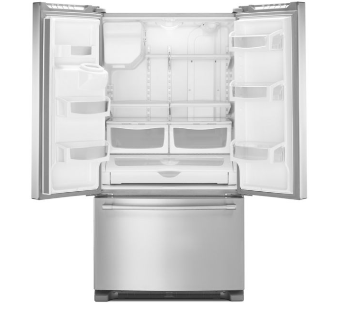 36- INCH WIDE FRENCH DOOR REFRIGERATOR WITH POWERCOLD® FEATURE - 25 CU. FT. - MAYTAG - MFI2570FEZ