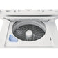 White Gas Washer/Dryer Laundry Center - 3.9 cu. ft Washer and 5.6 cu. ft. Dryer - Frigidaire - FLCG7522AW