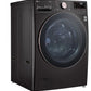 4.5 cu. ft. Ultra Large Capacity Smart wi-fi Enabled Front Load Washer with TurboWash™ 360° and Built-In Intelligence - LG - WM4000HBA