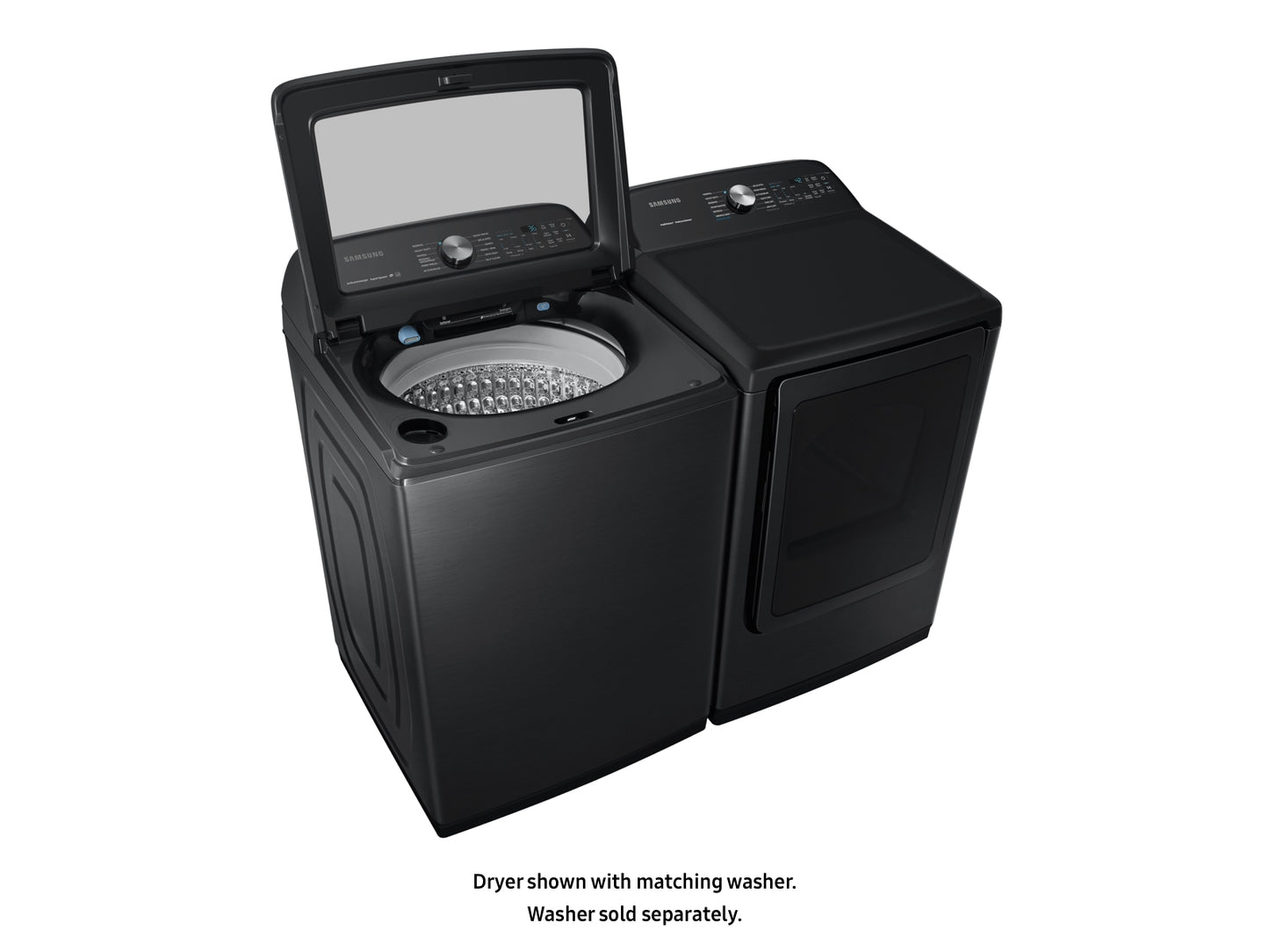 Washer And Dryer Set - SAMSUNG - WA50R5400AV/US - DVG50R5400V/A3
