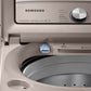 5.4 cu. ft. Top Load Washer with Super Speed in Champagne - SAMSUNG - WA54R7600AC/US