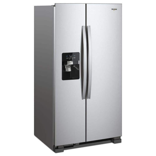21 cu. ft. Side by Side Refrigerator in Fingerprint Resistant Stainless Steel - Whirlpool - WRS321SDHZ08