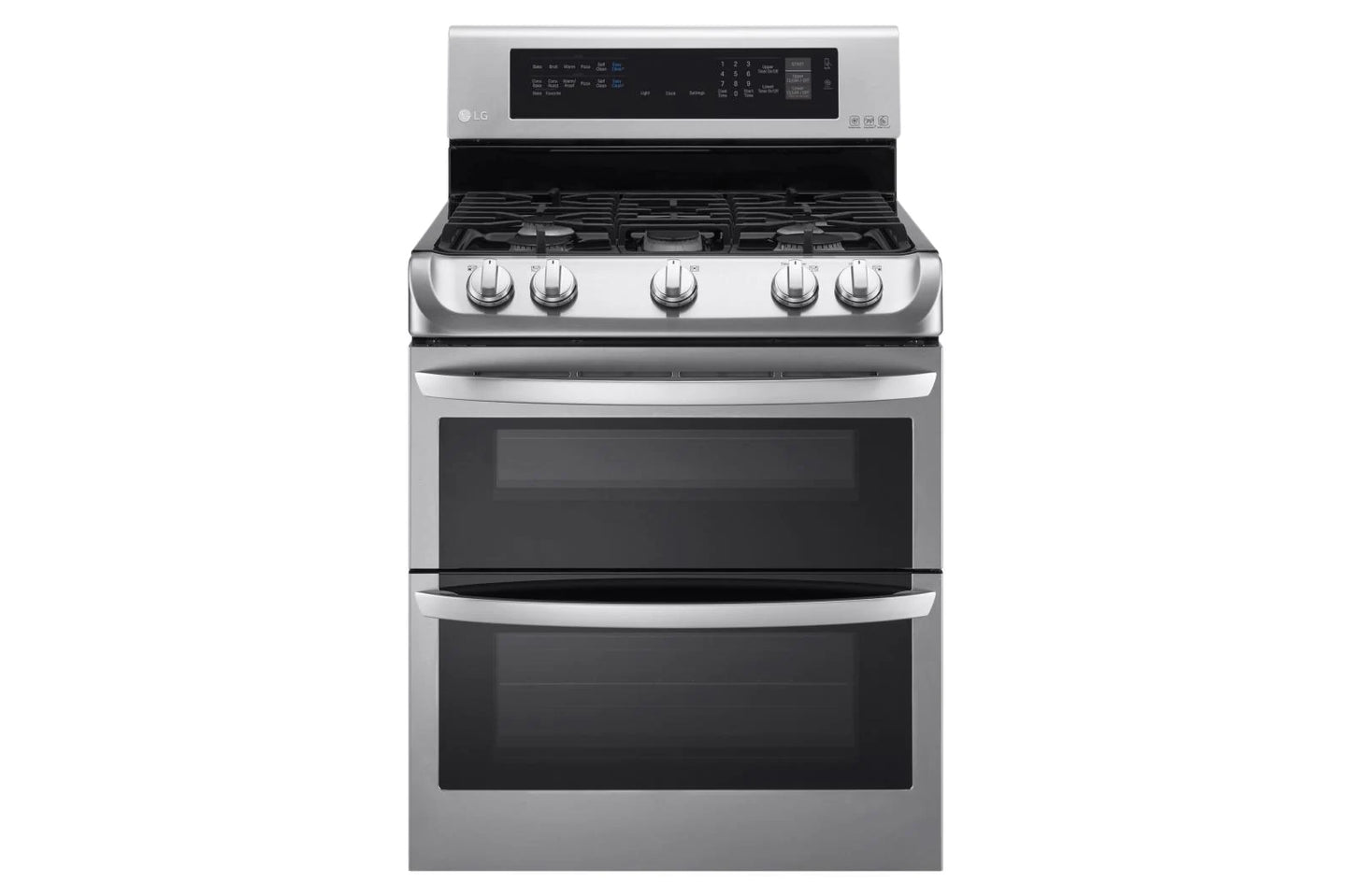 6.9 cu. ft. Gas Double Oven Range with ProBake Convection® and EasyClean® - LG - LDG4313ST