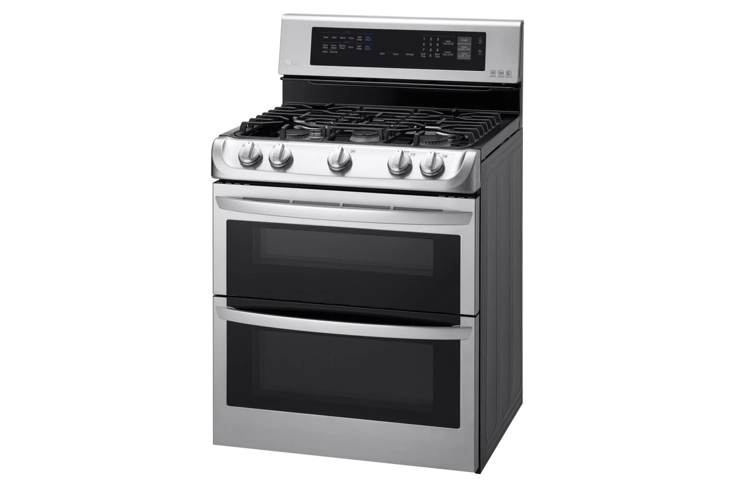 6.9 cu. ft. Gas Double Oven Range with ProBake Convection® and EasyClean® - LG - LDG4313ST