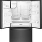 36-inch Wide French Door Refrigerator in Fingerprint-Resistant Stainless Steel - 25 cu. ft. - WHIRLPOOL - WRF5552DHV