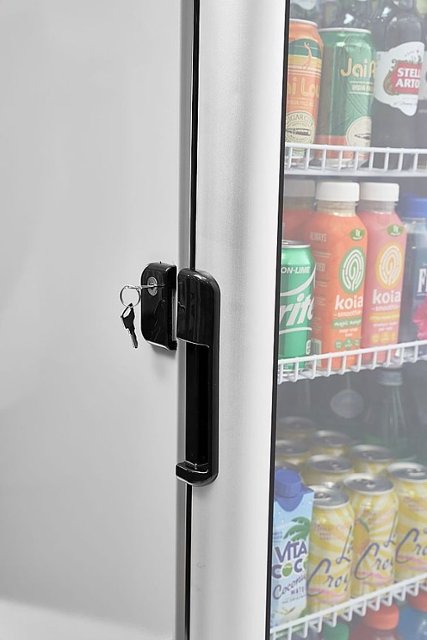 Premium Levella - 29 Cu. Ft. 2-Door Commercial Refrigerator with Glass Display - PRN290DX - Premium