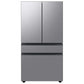 Bespoke 4-Door French Door Refrigerator (29 cu. ft.) with Beverage Center™ in Stainless Steel - SAMSUNG - RF29BB8600QLAA