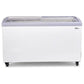 10.9 cu. ft Residential/Commercial Curved Glass Top Chest Freezer in White - PFR1090G - PREMIUM